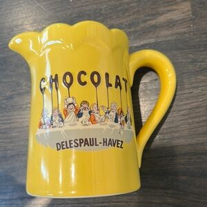 Yellow Chocolat Delepaul-Havez Pitcher